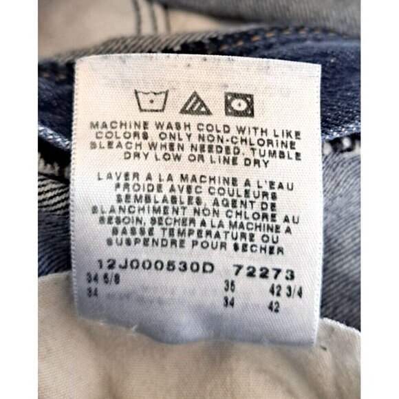 Cabela's Women's 8 Long Cotton Jeans 34" Inseam Medium Wash - Picture 7 of 7